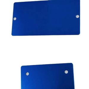 Изготовленная на заказ алюминиевая табличка Заводская анодированная Черная Пластина с металлическим логотипом пустая бирка - Product Image 6