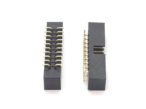 Conector DIN de paso de 2.0 mm, tipo caja, con contacto de latón SMT, carcasa de nailon, PCB H5.7mm 2*10P - Product Image 5