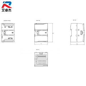 โมดูลเสริม PLC ของแท้ใหม่ SI-EMENS รุ่น 6ES7226-6DA32-0XB0 SIMATIC S7-1200 ดิจิตอลเอาต์พุต SM 1226 F-DQ 4x24VDC - Product Image 3