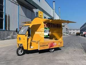Tuk-tuk électrique mobile personnalisé pour la vente de glaces, de restauration, de hot-dogs, de pizzas, chariot alimentaire Piaggio, tricycle alimentaire - Product Image 5