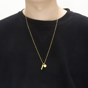 Collana con Ciondolo a Forma di Capsula in Acciaio Inossidabile, Stile Semplice e alla Moda, per Coppie, con Apertura a Vite, Antidoto dell'Amore, per Feste - Product Image 5