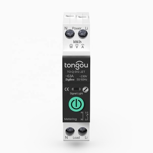 Disjoncteur intelligent TO-Q-SY2-JZT 1-63A avec protection contre les surtensions, mesure de puissance sans fil Zigbee, certifié CE pour une capacité de coupure de 6kA - Product Image 1