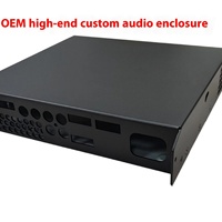 Layanan Fabrikasi Casing Server Rak Inverter PC Industri Chassis Audio Aluminium Alloy CNC Lintas Batas Cina