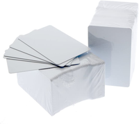 Prix usine plastique carte blanche inscriptible NFC RFID carte vierge NDEF URL encodage carte de visite médias sociaux
