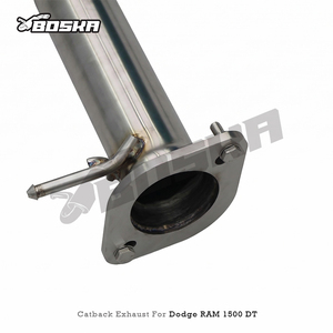 Échappement Catback Valvetronic Personnalisé pour Dodge RAM 1500 DT V8 5.7L 2015-2025 Boska – Silencieux et Tuyaux Résonnés avec Contrôle des Valves - Product Image 4