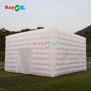 Chine Sayok personnalisé sauter Cube tentes extérieur maison fête événement mariage tente gonflable fabricants - Product Image 2