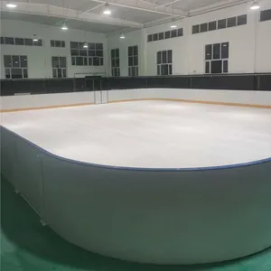 הוקי קרח החלקה rink מותאם אישית קרח סינתטי rink oem uhmwpe גיליון קרח קיטינג