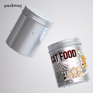 150-500ml Aluminum Can for Pet Supplies Cat <b>Dog</b> Food Freeze Dried <b>Treats</b> - Airtight Multi-Size Pet Food <b>Tin</b> - Product Image 3