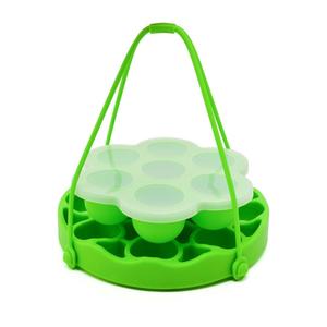 Soporte de silicona para 9 huevos cocidos en microondas - Product Image 4