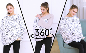 Capote de poussette multi-usage unisexe, housse de siège auto pour bébé garçon et fille, couverture d'allaitement pour nouveau-né - Product Image 6