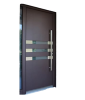 Porte de sécurité en acier personnalisée, ignifuge, insonorisée, avec serrure multipoints pour bureau moderne