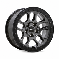 Jantes tout-terrain Roc Custom 5x5 de 17 pouces, jantes forgées concaves à effet beadlock pour Jeep Wrangler