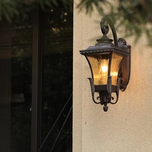 Lampe murale extérieure LED en alliage d'aluminium 3500K blanc chaud, étanche, verre trempé, lumière de jardin à fixation murale, garantie 10 ans - Product Image 6