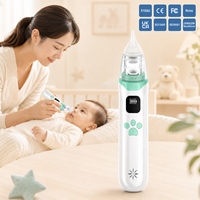 Aspirateur nasal électrique pour bébé personnalisé avec aspiration maximale Aspiration de 68 kPa, latex sans BPA, charge rapide pour solutions de soins aux nourrissons
