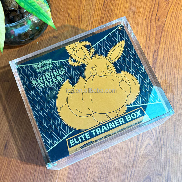 Pokemon Etb Booster Boxes - Premium Acrylic Storage Solutions