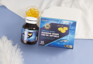 תוסף תזונה טבעי של שמן דגים אומגה <span class=keywords><strong>3</strong></span> בצורת גומי עם DHA ו-EPA לתמיכה במוח, תוצרת מפעל לייצור מותג פרטי, כמוסות שמן דגים רכות. - Product Image 4