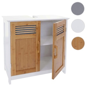 Grano di bambù in legno bagno Design moderno armadi piccoli mobili da bagno per la decorazione per la casa organizzatore bagno armadi di stoccaggio - Product Image 3