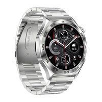 AK83 Smart Watch 1,46 "HD Pantalla redonda IP68 Impermeable 100 + Modos deportivos BT Llamada Metal Body Sports Watch