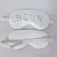 Masque de sommeil portable en satin avec sangle élastique et couleur personnalisable pour le sommeil – Offre spéciale