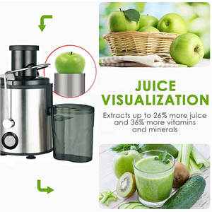 Máy ép trái cây gia đình tự động tách bã, cỡ lớn, ép nước trái cây tươi nguyên chất, dùng trong gia đình - Product Image 3