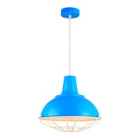 Décoration de restaurant, lampe suspendue en fer, douille E27/E26