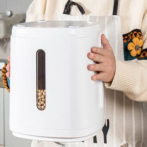 Boîtes de rangement pour petits appareils électroménagers intelligents 2025, supports magnétiques, contenants de stockage alimentaire sous vide, réservoir à riz - Product Image 5
