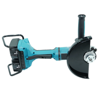 Meuleuse d'angle professionnelle sans fil 36V 230mm DGA900 avec interrupteur coulissant et frein de sécurité