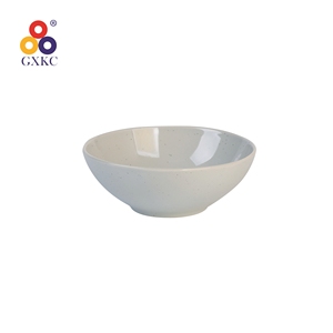 GXKC Service de vaisselle émaillé <span class=keywords><strong>gris</strong></span> <span class=keywords><strong>clair</strong></span> en grès irrégulier et assiettes en céramique avec sésame - Product Image 4