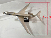 Bombardero Global personalizado a escala 1/72, Avión de chorro de negocios de alta calidad, 7500