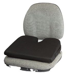 Cuscino Sedile Memory Foam Ergonomico Per Sciatica E Coccige - Allevia Il Dolore Per Ufficio E Auto (47x42x10 Cm)