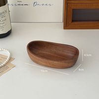 Boîte de rangement magnifique et unique, style vintage en noyer, pour bureau, plateau de rangement pour bijoux, pour le couloir