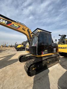 Excavadora de cadenas CAT 312D2 usada, excavadora hidráulica de 12 toneladas, máquina de movimiento de tierras sobre orugas para construcción - Product Image 4