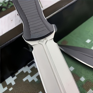 Cuchillo Táctico de Supervivencia Personalizable de Doble Filo 133, para Camping y Caza, con Mango G10, para Defensa Personal, con Hoja Fija de Acero Inoxidable 8CR13MOV, OEM - Product Image 4