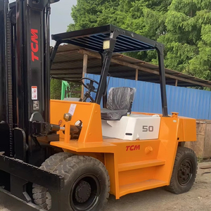 <b>Used</b> Vigoshop TCM FD50 Diesel Forklift with 3-Stage Mast-Best Choice for Importers and Rental Business - Product Image 1