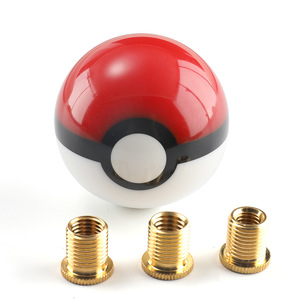 PUERXIN — bouton de changement, accessoire d'intérieur de voiture, diamètre 54mm, Modification universelle, PokeBall - Product Image 4