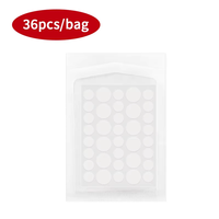 Patch Hydrocolloïde Coréen Anti-Acné Couvrant les Boutons, Hydratant et Invisible, Autocollant Anti-Imperfections au Collagène Anti-Âge, Marque Privée