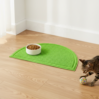 Fabricant en gros de tapis pour gamelles de chat et de chien, doux, solide, moderne, été/hiver, en PVC