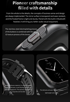 Jam Tangan Pintar 2-in-1 Headset Nirkabel TWS Earbuds OEM NFC Layar HD Pemantauan Kesehatan Pengingat Kebugaran Kompatibel iOS Android