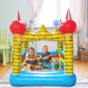 Castillo Inflable, Estructura de Juego con Forma de Dibujos Animados, Material de PVC, Uso Interior y Exterior, para Niños, Equipo para Parques de Diversiones - Product Image 1