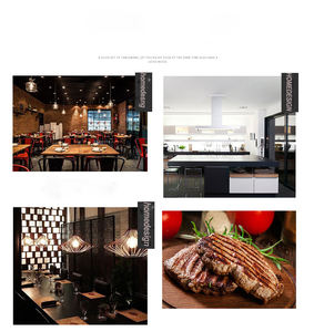 Juego de cubiertos de acero inoxidable de 20 piezas, vajilla chapada en oro de estilo americano, juego de cubiertos, cuchara, tenedor, <span class=keywords><strong>cuchillo</strong></span> para lavavajillas familiar - Product Image 6