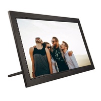 FRAMEO 15,6 Zoll Smart WiFi Digitaler Foto rahmen 1920x1080 IPS-Touchscreen Portrait-Share-Momente automatisch drehen