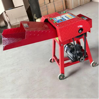 Machine à couper la paille de type économique pour le marché rural, performance durable, faible coût des pièces détachées, moteur 3 kW