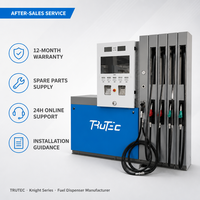 Dispensador de Combustible Digital de Autoservicio, Bomba de Llenado de Gasolina Automática para Gasolineras Africanas
