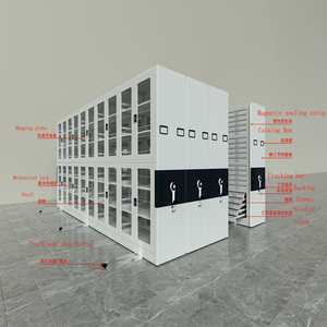 Display in metallo, scaffalature compatte, sistema di archiviazione per archivi e anagrafe, - Product Image 6