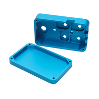 Boîtier d'amplificateur audio DIY étanche en aluminium usiné CNC pour effets de compression de guitare électrique
