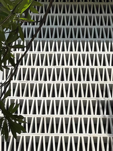 Phổ biến hiện đại Thiết kế xây dựng đôi V hình dạng Tường Ngoài Trời firebricks rỗng bọt gốm gạch - Product Image 5