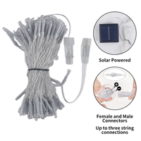 Guirlande lumineuse ciel étoilé blanc chaud lumières suspendues de Noël pour la célébration de mariage de magasin pour les fêtes lumières de rideau de vacances