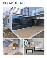 Meilleure vente : Cabine de bureau mobile, Tiny House, Maison préfabriquée en conteneur habitable sur roues, Remorque de bureau mobile