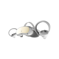 Casque VR tout-en-un PICO 4 Pro avec taux de rafraîchissement de 90Hz 8 Go + 525 Go de mémoire Casque VR à angle de champ de 105 degrés pour jouer à des jeux
