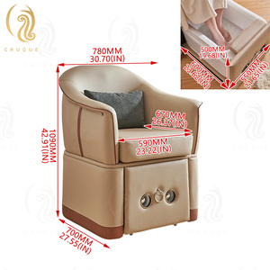 ChuqueLuxury Nieuwe Aanwinst Voetspa Stoel met Verstelbare Watertherapie voor Salon Gebruik Luxe Voetmassage Stoel voor <span class=keywords><strong>Spa</strong></span> - Product Image 3